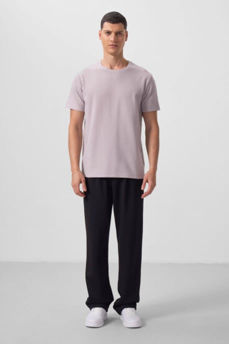 Heren Regular Fit Crew Neck T-Shirt - Image 2