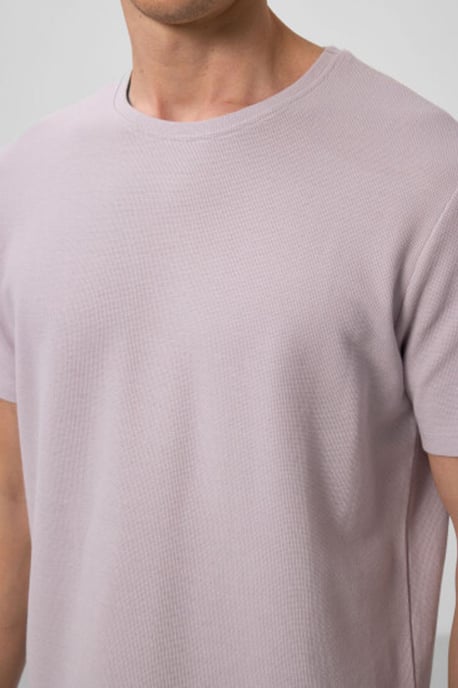 Heren Regular Fit Crew Neck T-Shirt - Image 3