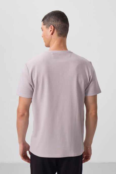 Heren Regular Fit Crew Neck T-Shirt - Image 5