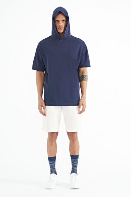 Oversized Hooded T-Shirt met Accessoire Details - Image 5