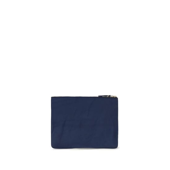 Comme Des Garçons Blauwe Kalfsleren Bos Taurus Portemonnee - Image 2