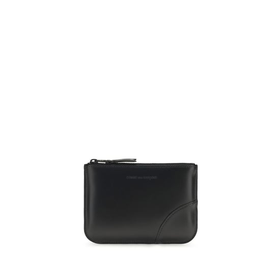 Comme Des Garçons Zwarte Kalfslederen Bos Taurus Portemonnee - Image 1