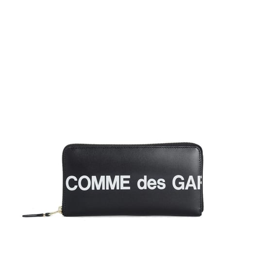 Comme Des Garçons Zwarte Koehuid Portemonnee - Image 1