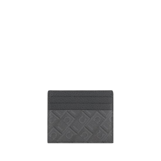 Ferragamo Grijze Kalfsleer Bos Taurus Portemonnee - Image 2