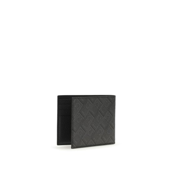 Ferragamo Zwarte Kalfshuiden Bos Taurus Portemonnee - Image 2