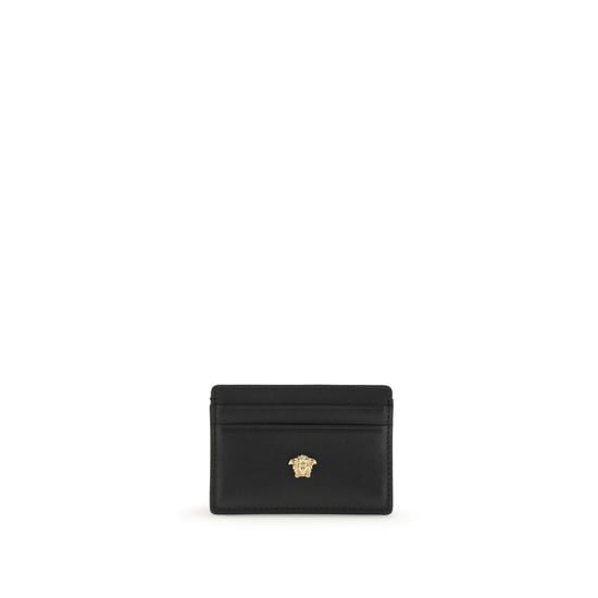 Versace Zwart Kalfsleer Bos Taurus Portemonnee - Image 1