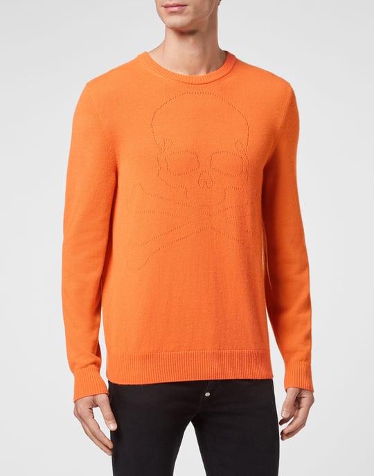 Pullover Ronde Hals Skull And Plein - Image 2