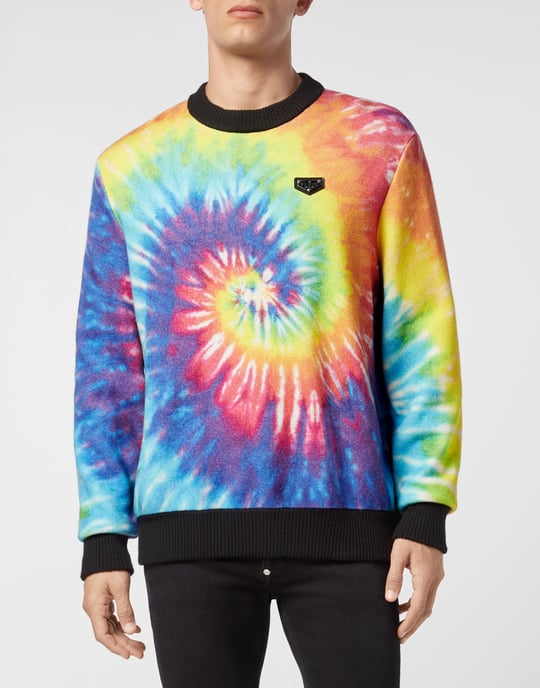 Pullover Ronde Hals Tie Dye - Image 2