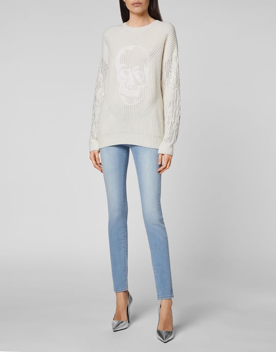 Pullover Ronde Hals Skull - Image 4