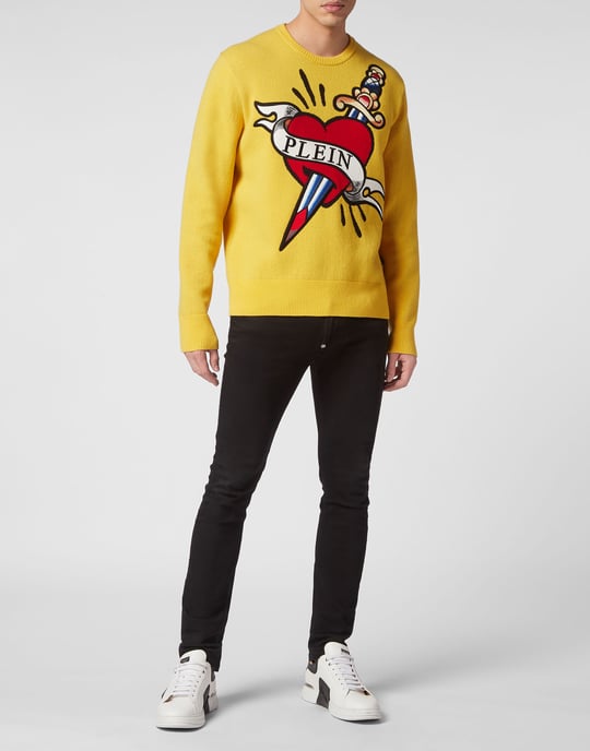 Pullover Ronde Hals Love - Image 4
