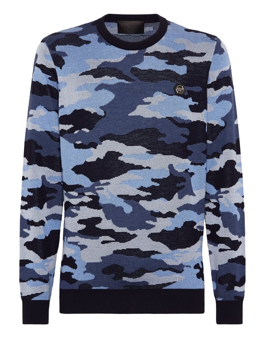 Pullover Ronde Hals Camouflage - Image 1
