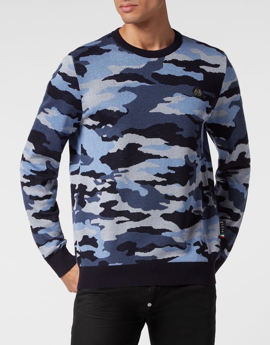 Pullover Ronde Hals Camouflage - Image 2