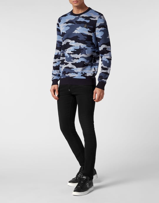 Pullover Ronde Hals Camouflage - Image 3