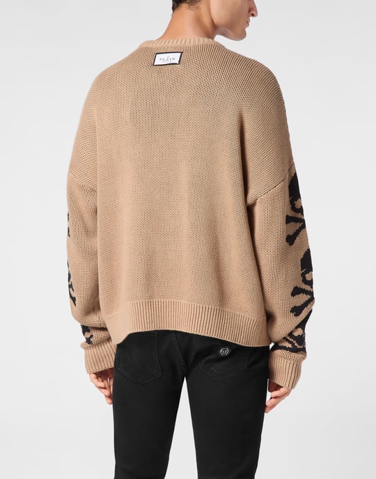 Pullover Ronde Hals Gothic Plein - Image 3