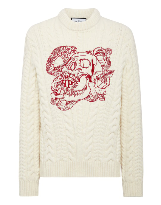 Pullover Ronde Hals Skull - Image 1