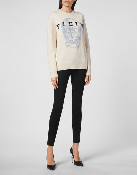 Pullover Ronde Hals Skull - Image 4
