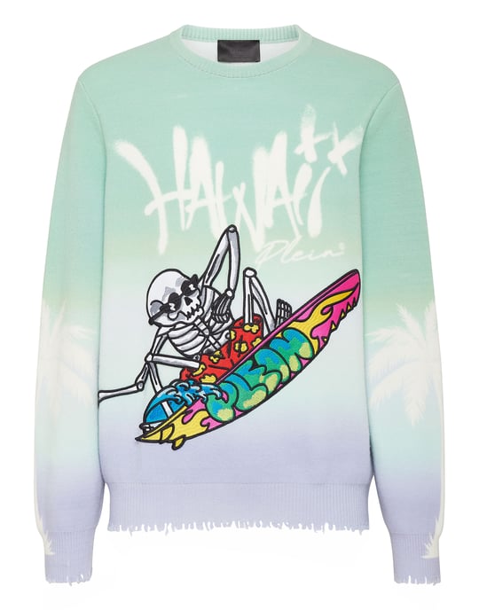 Pullover Ronde Hals Hawaii - Image 1