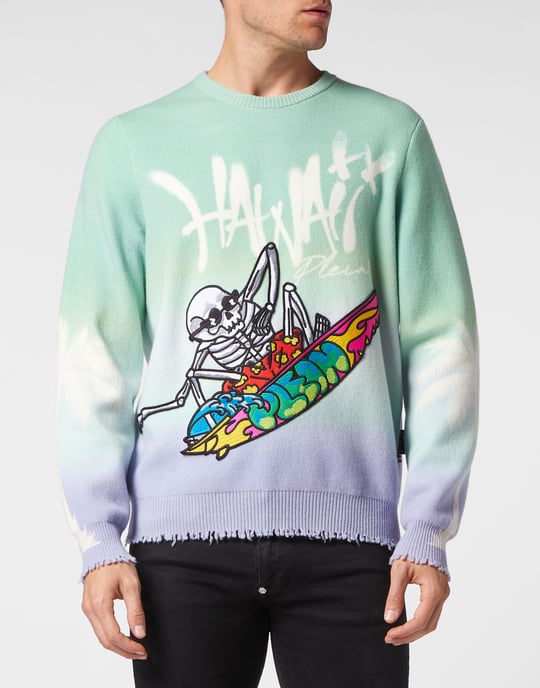 Pullover Ronde Hals Hawaii - Image 2