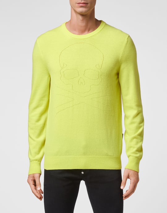 Pullover Ronde Hals Skull And Plein - Image 2