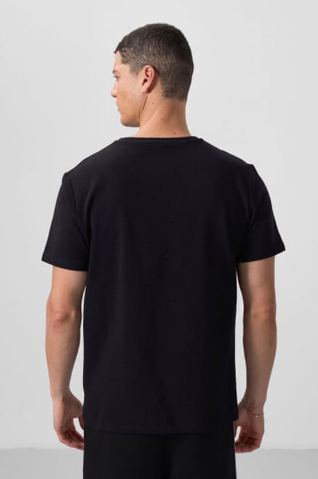 Heren Regular Fit Ronde Hals T-Shirt - Image 5