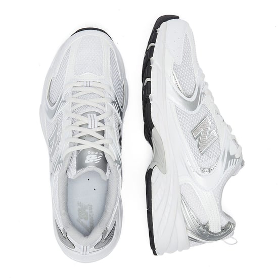New Balance 530 Munsell Wit/Zilver Trainers - Image 6
