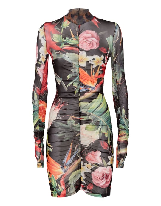 Korte Jurk Flowers - Image 1