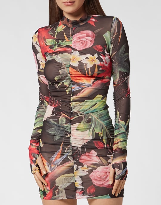 Korte Jurk Flowers - Image 2