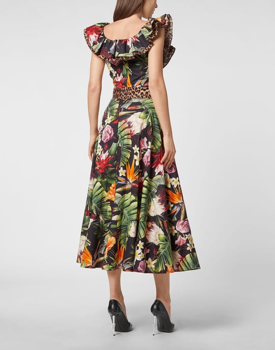 Lange Jurk Flowers - Image 5