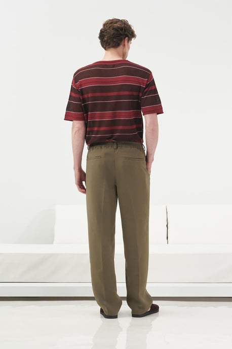 Hoge Taille Plissé Rechte Pantalon - Image 3