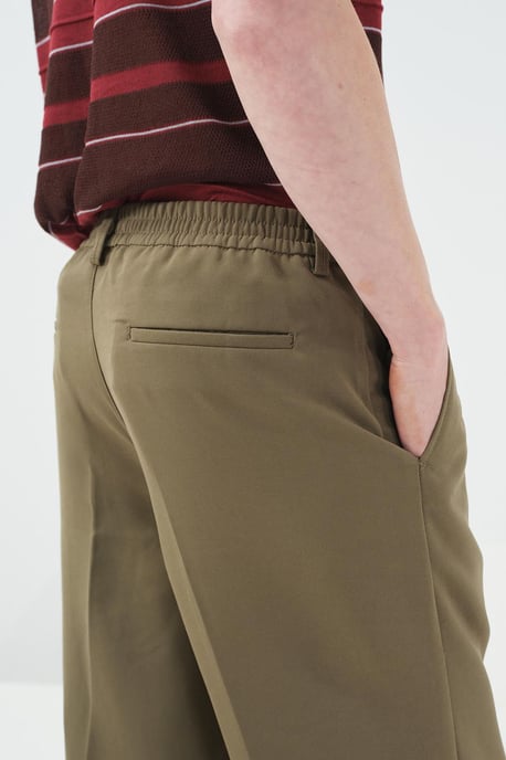 Hoge Taille Plissé Rechte Pantalon - Image 4