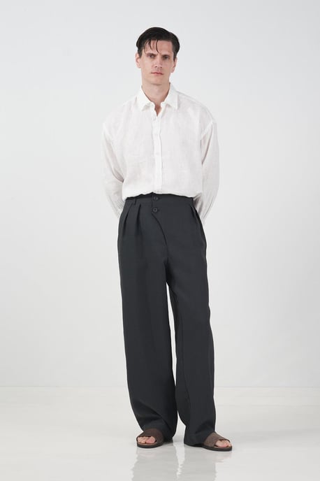 Hoge Taille Rechte Pantalon - Image 1