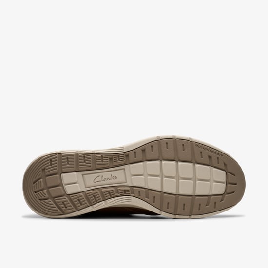Motion Trek EZ Dark Tan Lea Sneakers - Image 3