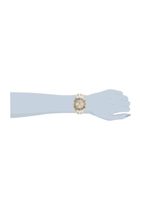 Invicta Angel 24901 Dameshorloge - Quartz Uurwerk - Roestvrij Staal met Witte Wijzerplaat - 40 mm - Image 5
