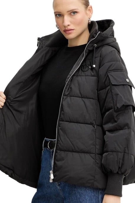 Pinko Winter Jacket Black - Image 5