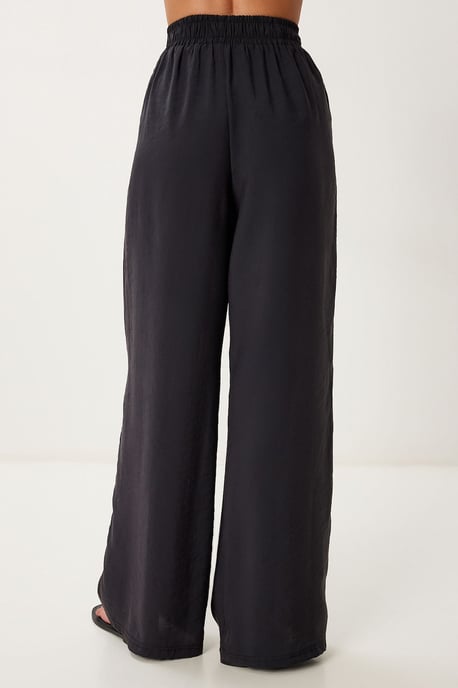 V-hals Mouwloos Tweedelig Co-ord Set met Wijde Pantalon - Image 6