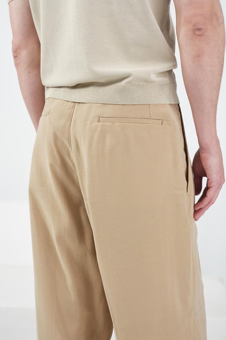 Tailored Wijde Pantalon met Plooien - Image 4