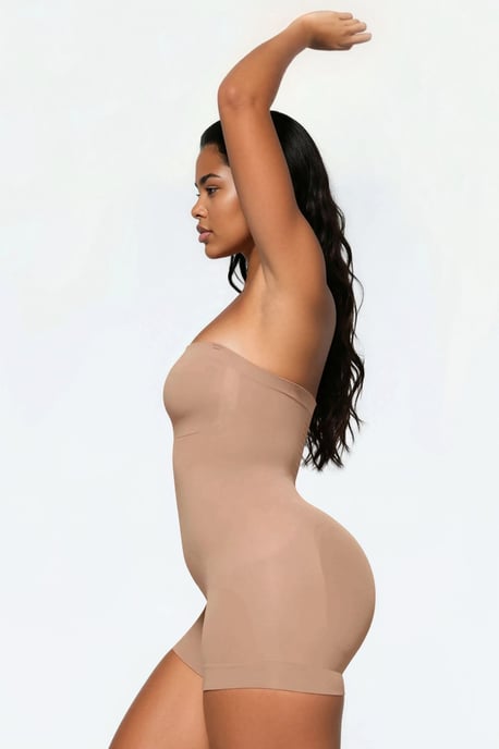 Premium Naadloze Strapless Vormgevende Bodysuit Shapewear - Image 2
