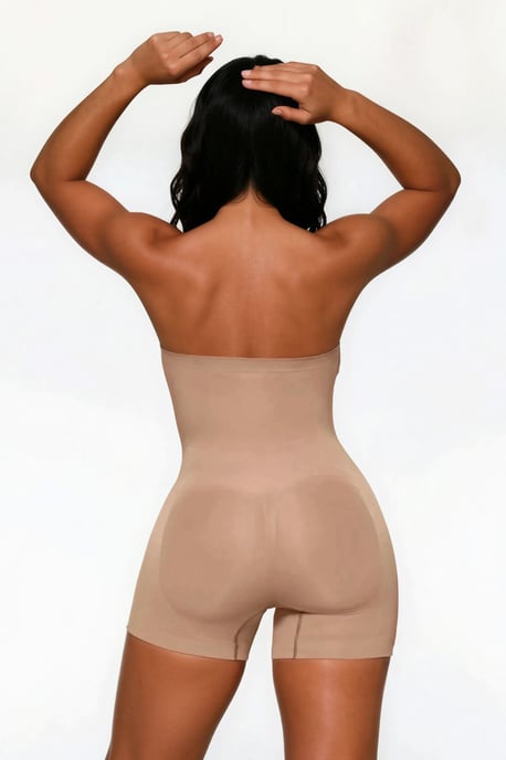 Premium Naadloze Strapless Vormgevende Bodysuit Shapewear - Image 4
