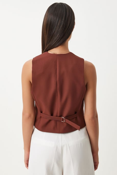 Crop Knop Vest - Image 6