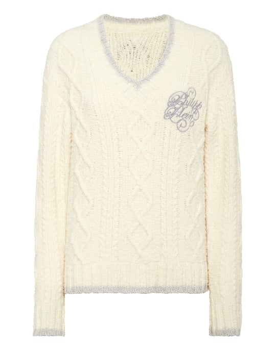 Pullover V-Hals Ls - Image 1
