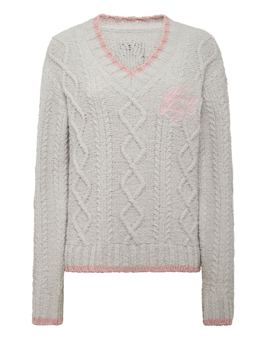 Pullover V-Hals Ls - Image 1