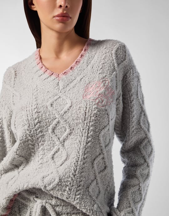 Pullover V-Hals Ls - Image 2