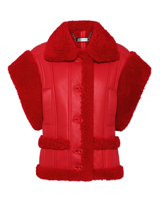 Leren Vest Gothic Plein - Image 1