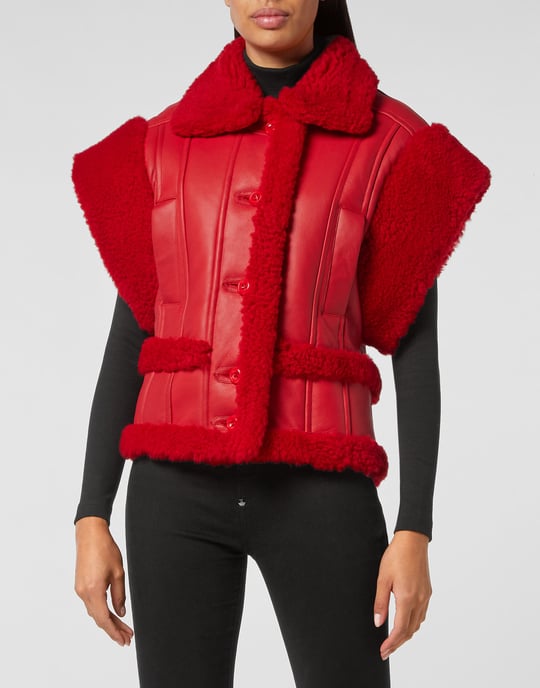 Leren Vest Gothic Plein - Image 2