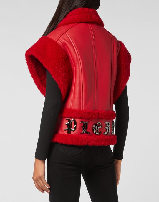 Leren Vest Gothic Plein - Image 3