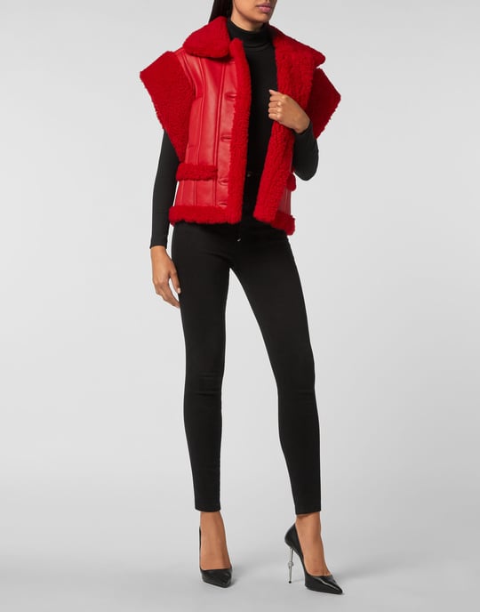Leren Vest Gothic Plein - Image 4