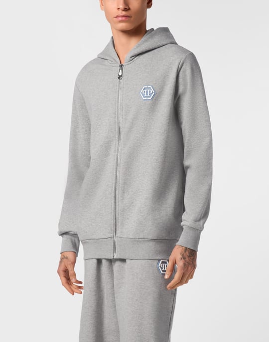 Hoodie Sweatjack Iconic Plein - Image 2