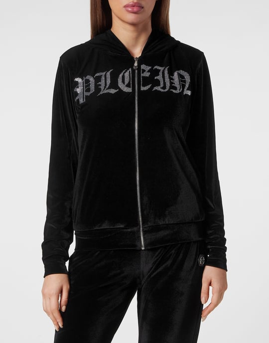 Sweatjack Met Capuchon Gothic Plein - Image 2