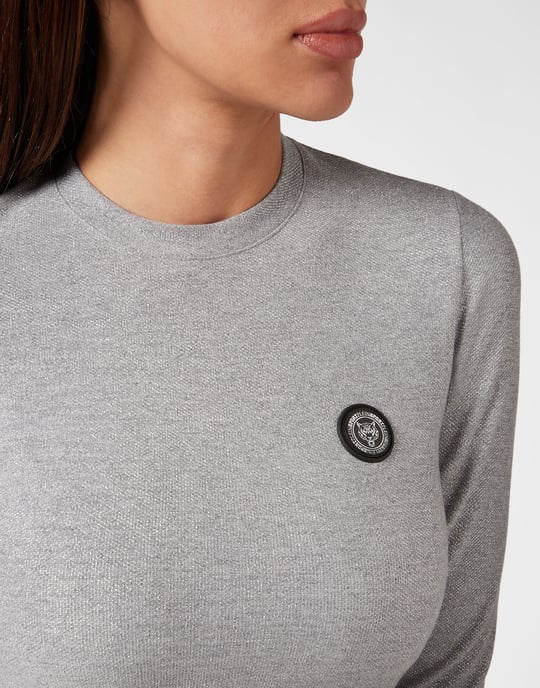 T-Shirt Ronde Hals Glitter - Image 5