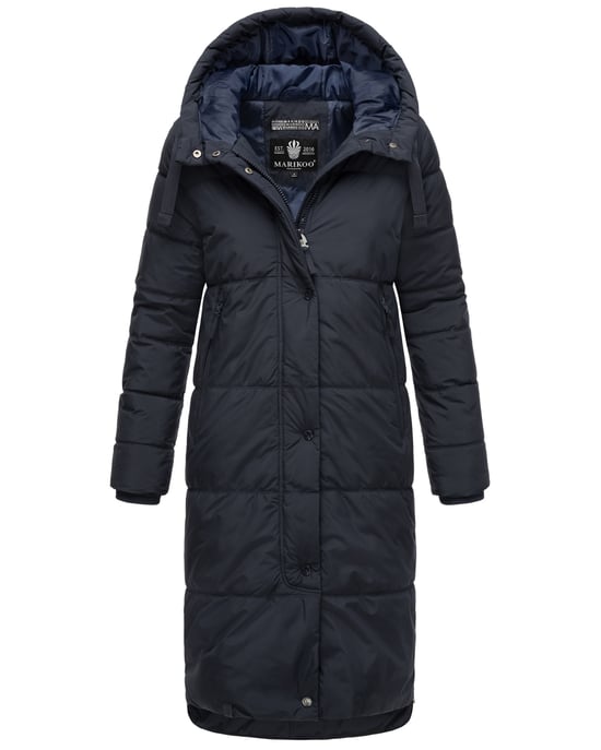 Marikoo Soranaa dames winterjas – lang, warm & met capuchon - Image 1
